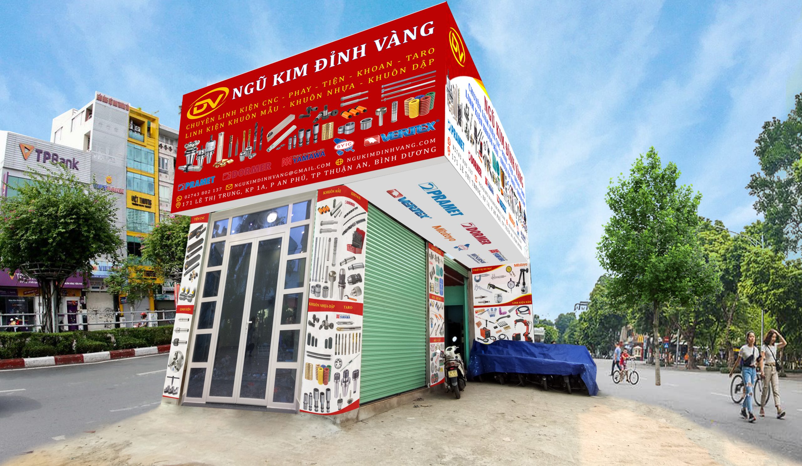 Ngũ Kim Đỉnh Vảng - nhà phân phối lớn nhất miền nam các sản phẩm của hãng Vertex