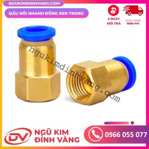 Đầu Nối Nhanh Đồng Ren Trong - PCF